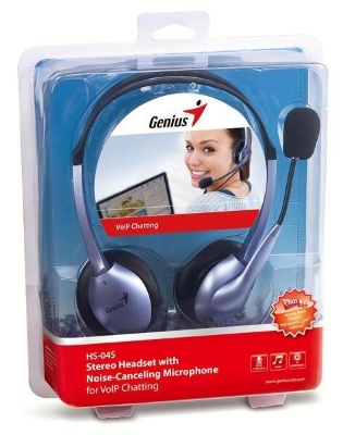Picture of Genius HS-04S | Stereo Headset with Noise-Cancelling Microphone - Multicolor