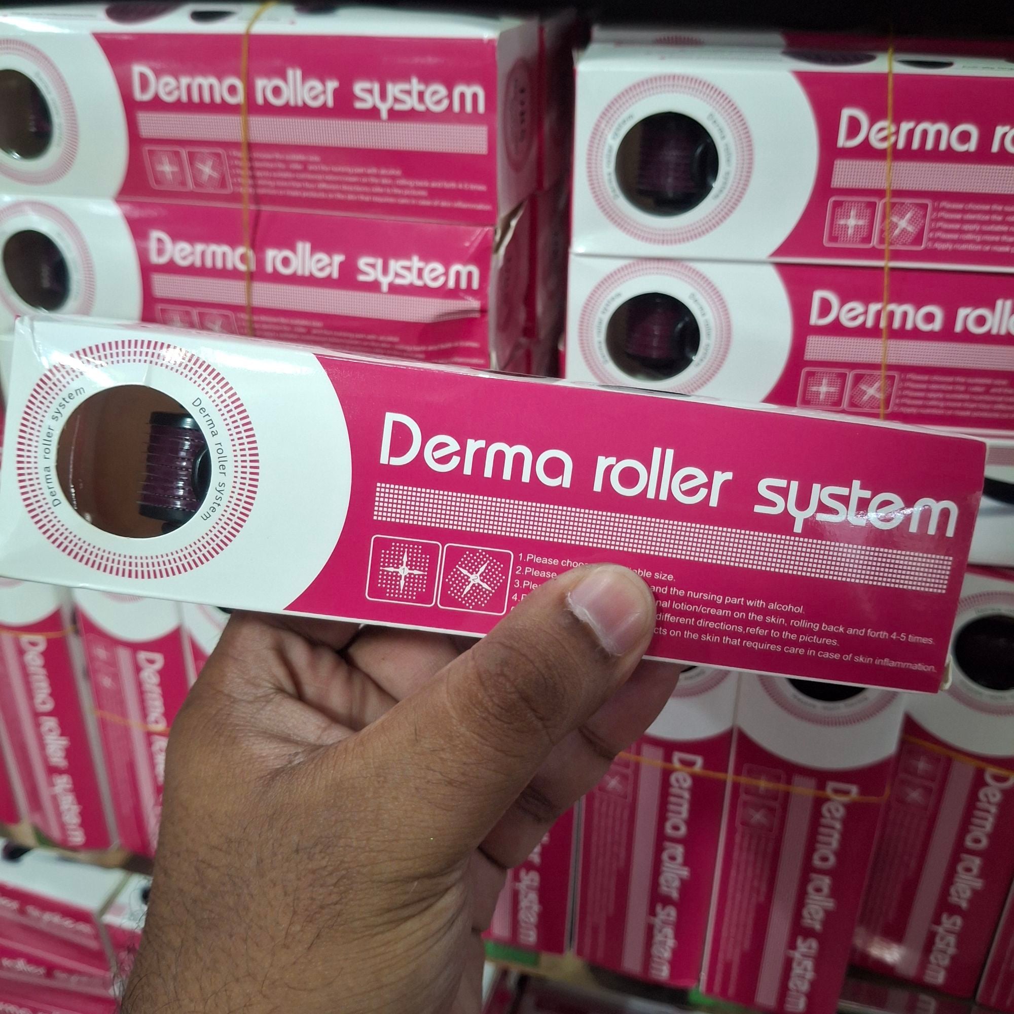 Picture of Darma Roller 1mm For Growing Hair or hair massager head massager - Multicolor