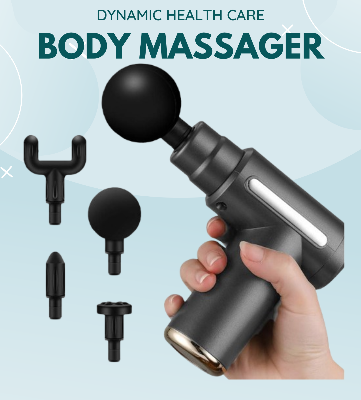 Picture of Body massage gun Electric Vibration Body muscle Fascial Gun - Multicolor