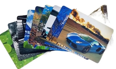 Picture of Mouse Pad with Stitched Edge, Computer Mouse Pad with Non-Slip Rubber Base, Pink Paris Gaming Mouse Pads for Computers Laptop Mouse 7 x 8.6 in Square Mousepad - Multicolor