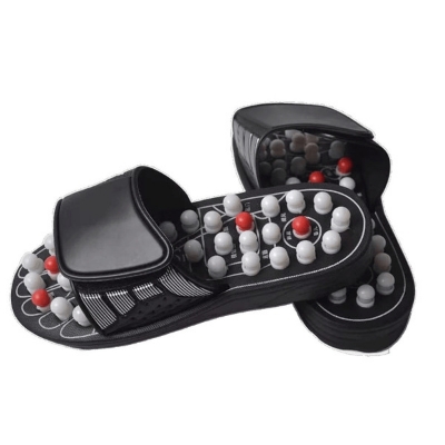 Picture of Dc Manufacturer Massage Slippers with Round Dots, Japanese Rotating Health Massage Slippers, Acupoint Health Foot Health Slippers - Multicolor