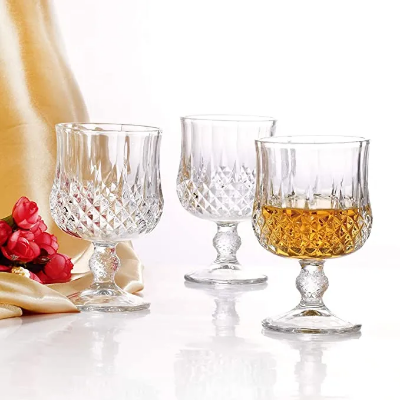 Picture of Yujing Glass - Set Of 6 Clear Glass 220Ml - Enjoy Your Favorite Beverages With This Set Of 6 Clear Glass Cups-cristal suto