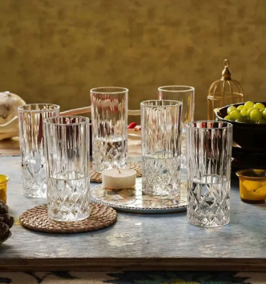 Picture of Cristal Clear luxury Drinking Glass set (6 pcs) Set / Olila W47