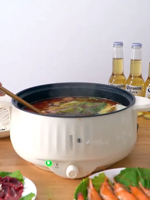 Picture of Prestige Electric Multicooker Multifunctional Rice Cooker Frying Pan Non-stick Cookware Multi Soup Hotpot for Kitchen-6.5 Litter