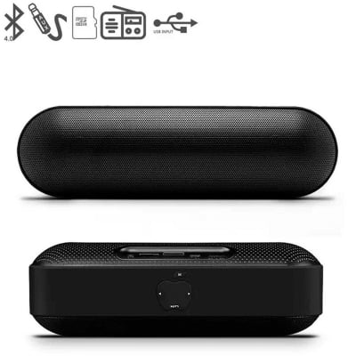 Picture of Bluetooth Speaker S812 Wireless Stereo Mini Capsule Sub-Woofer Portable Outdoor Speaker with Crystal Sound System