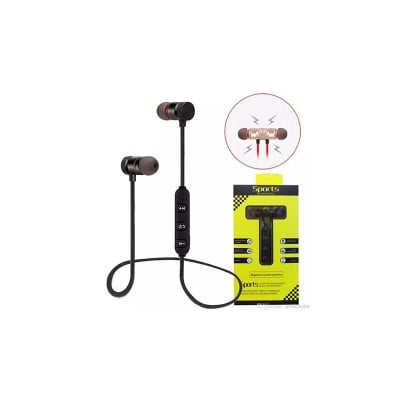 Picture of Bluetooth 4.1 Stereo Sounds Metal Magnetic In-ear Headset Hands-free Sports Running Wired Earphone Headphone - Multicolor
