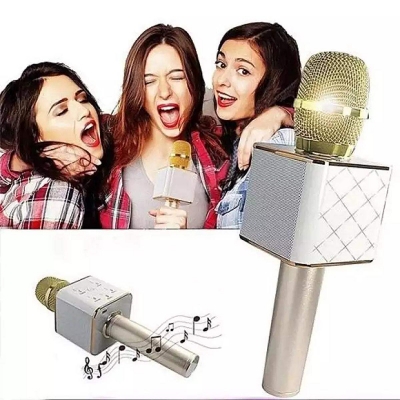 Picture of Karaoke Tuxun Q7 Wireless Bluetooth Microphone Speaker - - Multicolor