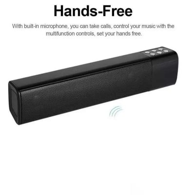 Picture of 10W HIFI Portable Led Wireless Bluetooth Speaker Stereo Soundbar - Multicolor