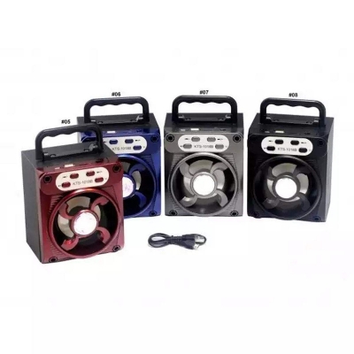 Picture of Wireless Portable KTS-1018 Bluetooth Speaker With Led Light - Multicolor