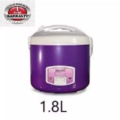 Picture of Novena Black Berry Rice Cooker 1.8L - Multicolor