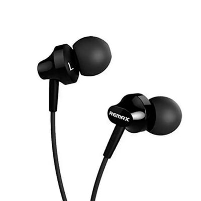 Picture of Remax RM-501 Hi Basse Wired Earphone - Black