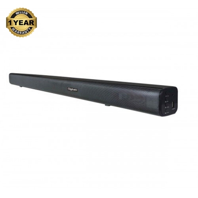 Picture of DigitalX XS8 Single Bluetooth Soundbar Black (6W) - Black