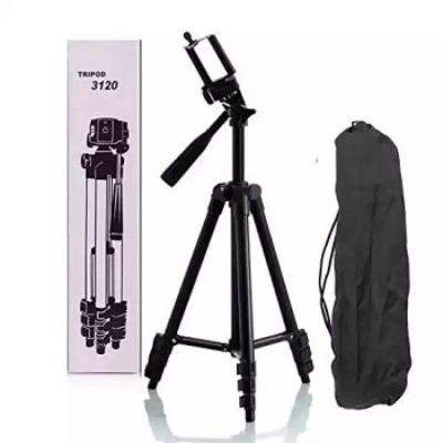 Picture of 3120 Aluminum Alloy Tripod For Camera And Mobile - Silver And Black - Tripod For Mobile - Multicolor