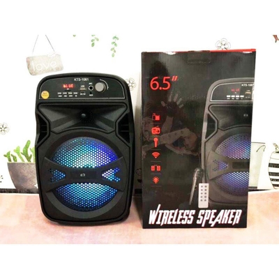Picture of Karaoke Speaker Portable free Mic KTS-1061 - Multicolor