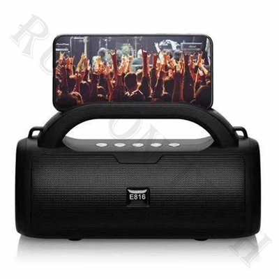 Picture of E816 Outdoor Portable Bluetooth Wireless Subwoofer Flashlight Phone Stand Speaker - Multicolor