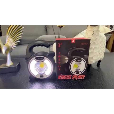 Picture of KTS-1167 Bluetooth Wireless 3" Speaker with 3in1 Flashlight Function - Multicolor