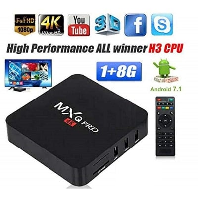 Picture of MXQ PRO 4K Android Smart TV Box - ( RAM 1 GB- ROM 8 GB ) - Multicolor