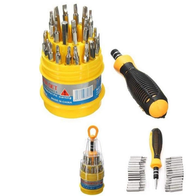 Picture of 31 in 1 Screw Driver set - Multicolor