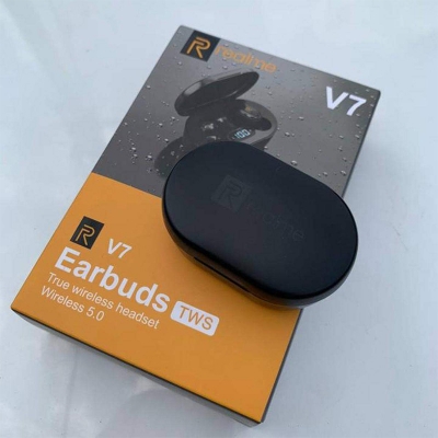 Picture of Realme Buds v7 wirless earphones bluetooth TWS charger Box wirless earphones bluetooth TWS charger Box Buds v7 wirless earphones bluetooth TWS charger Box - Multicolor