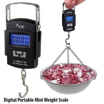 Picture of Protable Mini Waight Scale - Weight Machine - Multicolor
