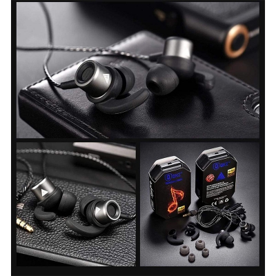Picture of QKZ CK1 Mega Bass Stereo Earphones with QKZ Box and 4pcs Earbuds