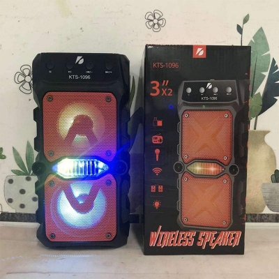 Picture of KTS-1096 Wireless Portable Bluetooth Speaker With Led Light [Support Microphone] - Multicolor