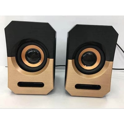 Picture of YOBETT T-20 Best Sound Cheap 2.0 Computer Speaker - Multicolor