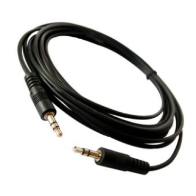 Picture of 3.5mm Male to Male Stereo Audio Cable - Black - Multicolor