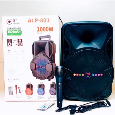 Picture of HIFI ALP-801 Portable Wireless Speakers 1000W P.M.P.O - Multicolor