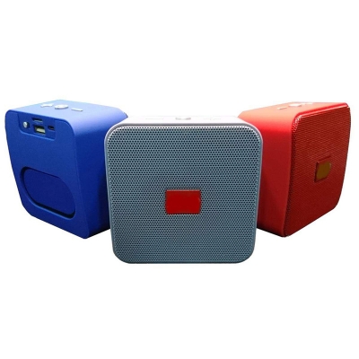 Picture of Mini Wireless Bluetooth Speakers High Bass With FM Radio-K5(FULL METAL BODY) - Multicolor