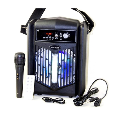 Picture of Bluetooth speaker KTX-1365 20 Watts With Mic - Black - Multicolor