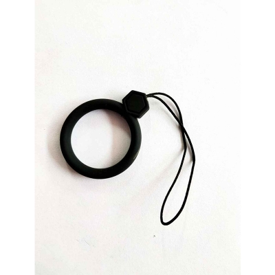 Picture of Silicone Circle Finger Ring Buckle Lanyard Simple Short Case Mobile Phone mobile Siliconering - Multicolor