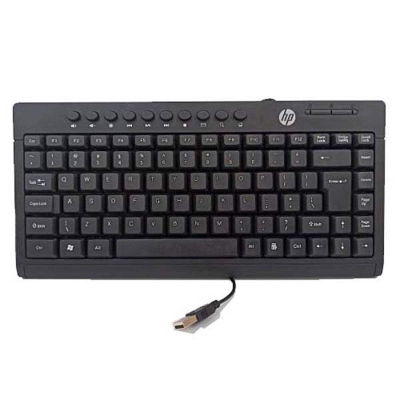 Picture of Hp K600 Usb Mini Multimedia Keyboard - Compact And Functional For All Your Computing Needs - Enhance Your Typing Experience - Black