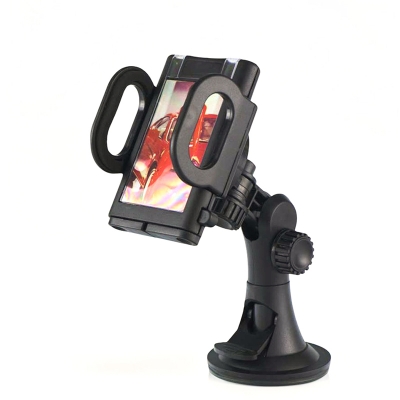 Picture of Universal Car Phone Holder with 360 Degree Rotation Adjustable Arm Dashboard and Windshield Mount Compatible with Most Smartphones - Multicolor