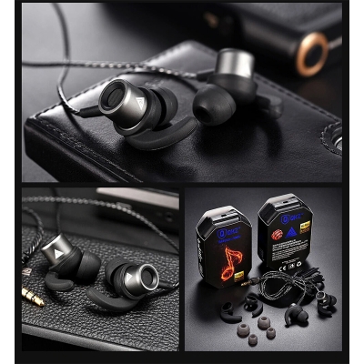 Picture of QKZ CK1 Mega Bass Stereo Earphones with QKZ Box and 4pcs Earbuds