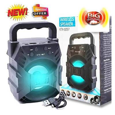 Picture of Bluetooth Speaker KTS 1057 Wirless protable Speaker with microSd card slot and usb slot