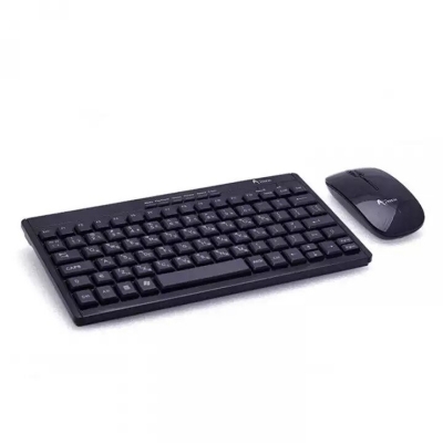 Picture of 2.4GHz Mini Slim Wireless Keyboard & Mouse Combo - Black ( RFCOMBO01)