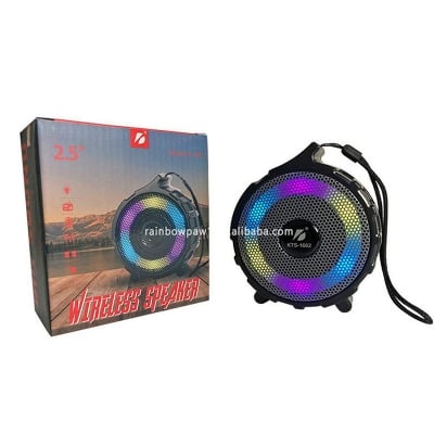 Picture of Kts-1662 2.5 Inch Handfree Portable Speaker Multi Color Loud Mini Wireless Speaker With Rgb Light - multicolour