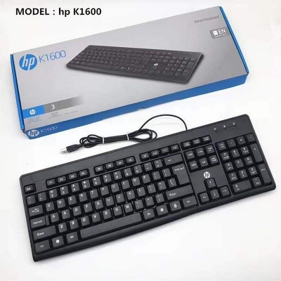 Picture of HP K1600 Wired USB Standard Keyboard - Multicolor