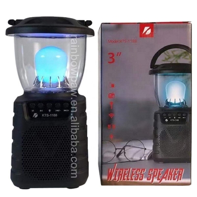 Picture of KTS-1188 3inches Wireless Karaoke Bluetooth Speaker - multicolour