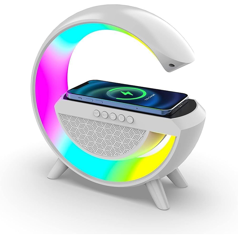 Picture of LED Wireless Phone Charging Speaker BT 2301 - Multicolor