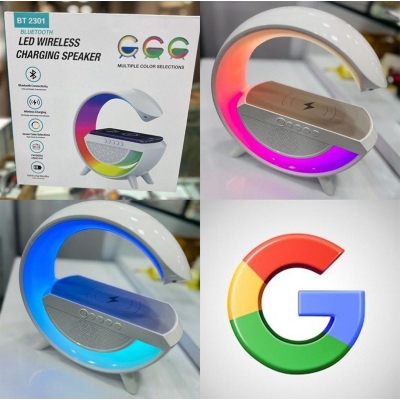 Picture of LED Wireless Phone Charging Speaker BT 2301 - Multicolor