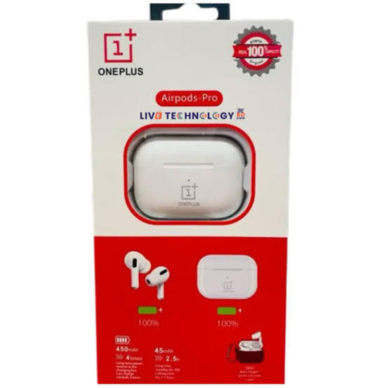 Picture of OnePlus AirPods Pro Wireless Earbuds (Replica) - Multicolor