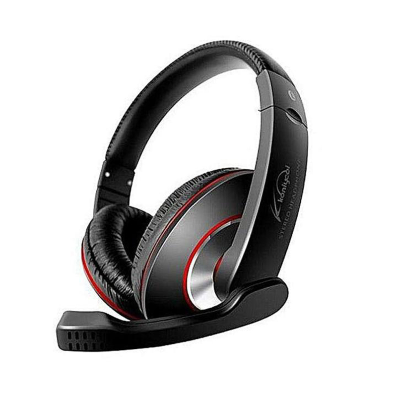 Picture of Koniycoi KT-2100MV Stereo Headphones with Noise Reduction, Powerful Bass, and Mini Volume Control – Compatible with Mac OS and Windows