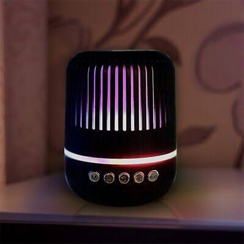 Picture of M4 Portable Bluetooth Speaker with FM Radio, TF Card Support, and LED Lights