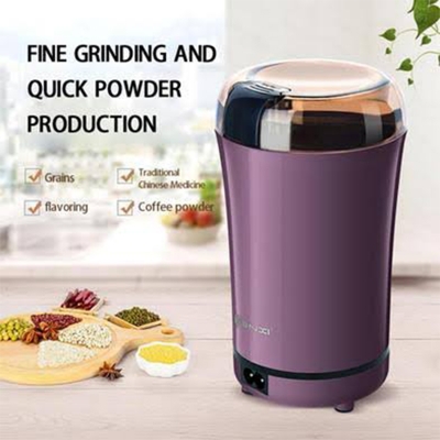 Picture of Mini Electric Grinder for Grains, Coffee Beans, Baby Food, and Seasoning – High-Speed Powder Maker for Home and Kitchen - Multicolor