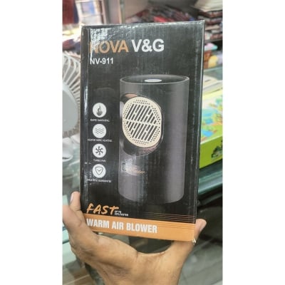 Picture of Nova V&G FAST Warm Air Blower | Portable Room Heater with Automatic Temperature Control | Fireproof & Energy-Efficient Heating Solution - Multicolor