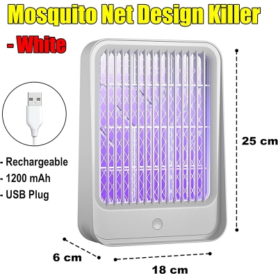 Picture of Gecko USB-03 Mosquito Killer Lamp | Electric Insect Trap with UV Light | Quiet, Energy-Efficient, & Easy to Clean - Multicolor