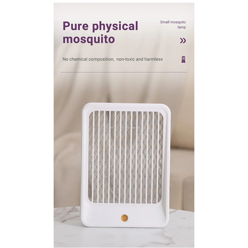 Picture of Gecko USB-03 Mosquito Killer Lamp | Electric Insect Trap with UV Light | Quiet, Energy-Efficient, & Easy to Clean - Multicolor
