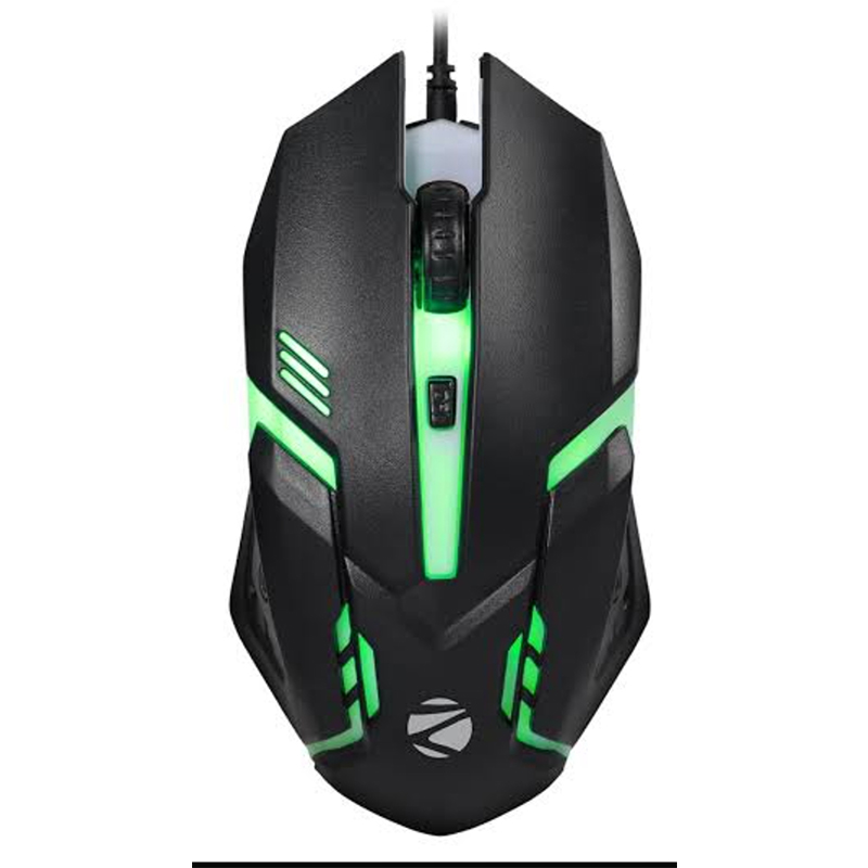 Picture of M15 Wired Gaming Mouse with Adjustable DPI, RGB Lighting, Ergonomic Design, and High Precision Sensor for Gamers - Multicolor
